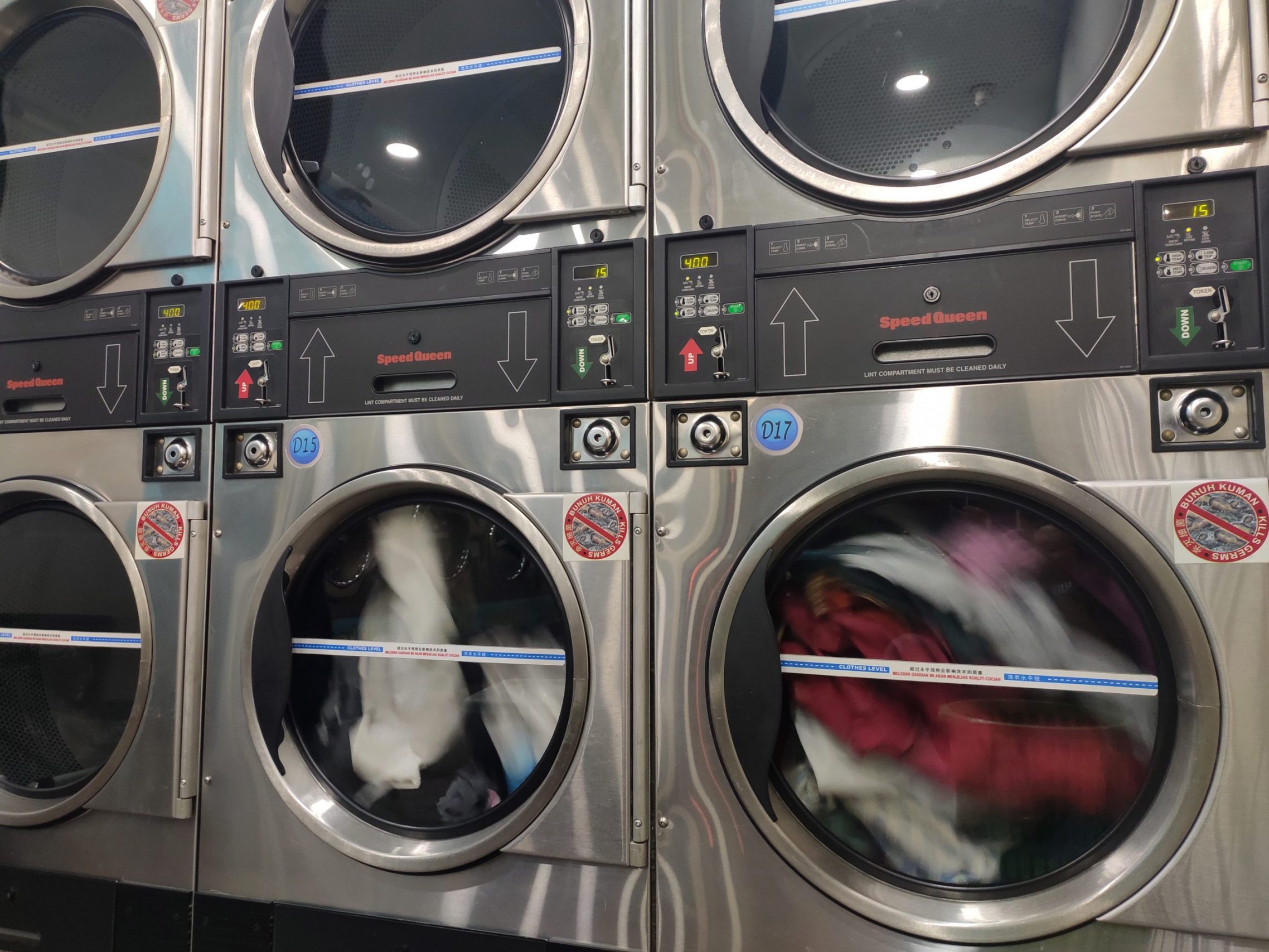 Large Capacity Washers and Dryers